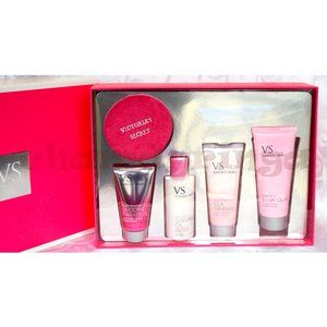 Victoria's Secret VS PERFECT BODY Deluxe Boxed Pink Clay & Coconut Oil Gift Set